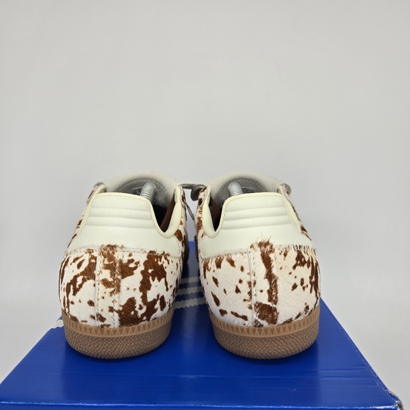 adidas Samba LT Cow Print Brown White Women's Shoes Size 9 JS3931 New - Picture 4 of 8